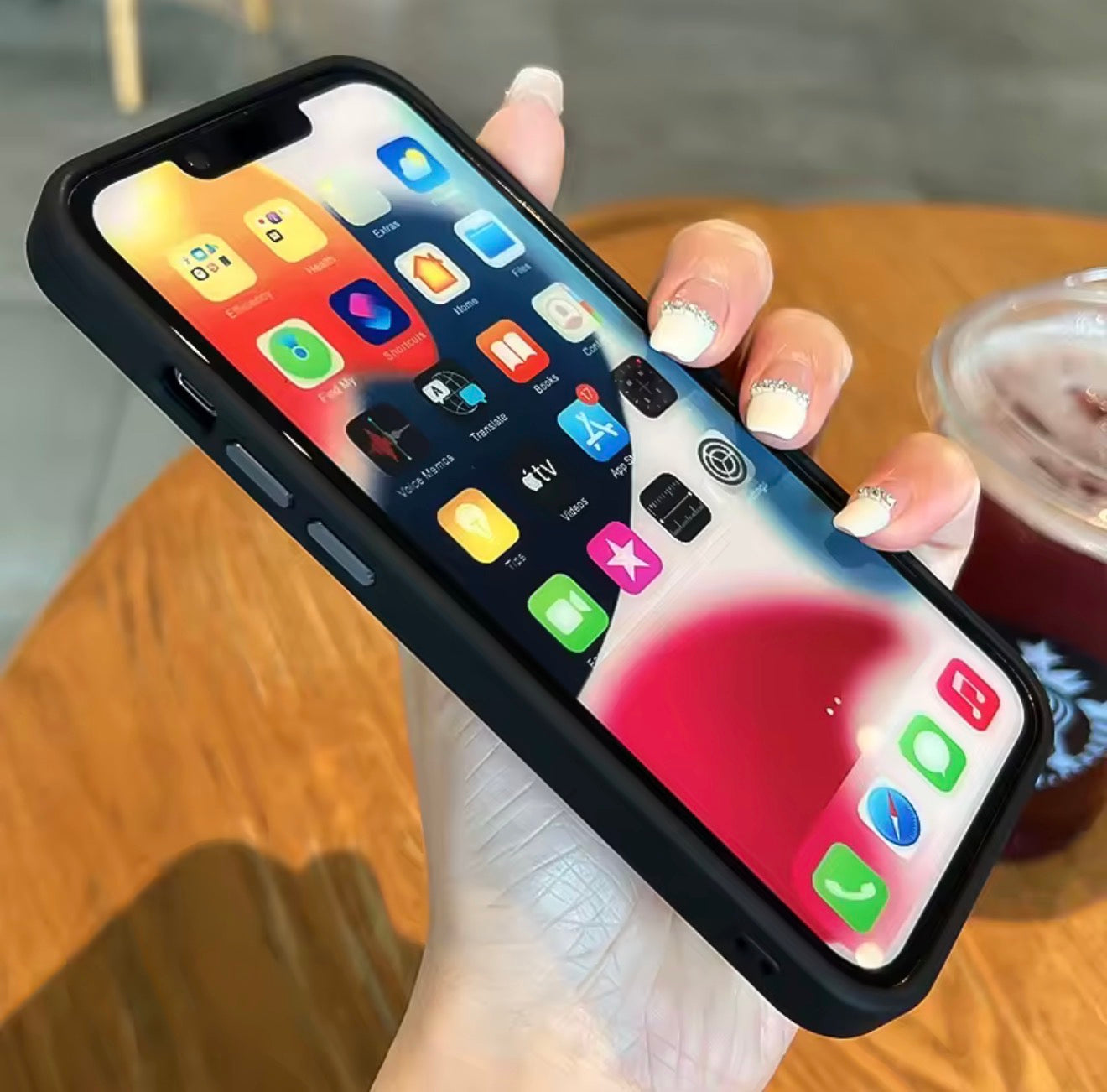 Custodia iPhone 16 / 15 / 14 Pro E Pro Max Cover Trasparente Case Anti Urto