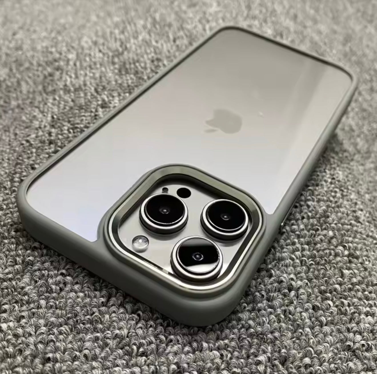 Custodia iPhone 16 / 15 / 14 Pro E Pro Max Cover Trasparente Case Anti Urto